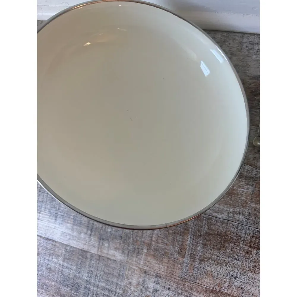 Vintage Cornucopia Enamelware 10
